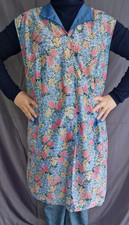 Nylon Dederon kittel schürze Vintage  Apron M 53 -Original 70er Jahre