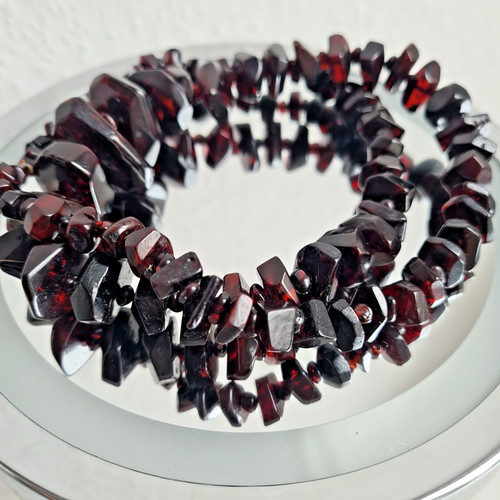 Roter bernstein kette - ,