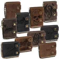 Leder Geldbörse Herren RFID