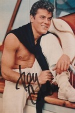 druck signiertes Autogramm von Tony Curtis