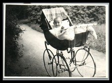 Foto, Blick auf Baby aus