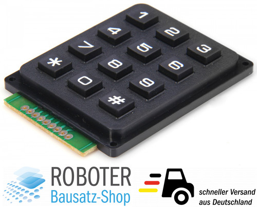 3x4 keypad keyboard matrix - keyboard,