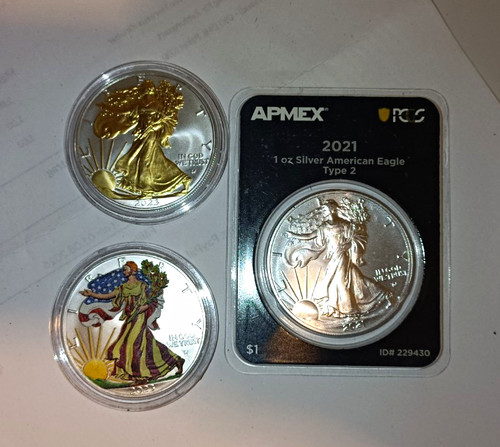 2021 american silver eagle - silver,