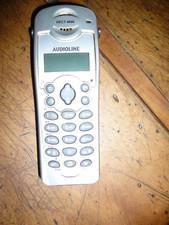 Audioline Schnurloses digitales DECT Telefon mit Anrufbeantworter
