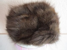 Echtpelzkappe Zobelpelz aus