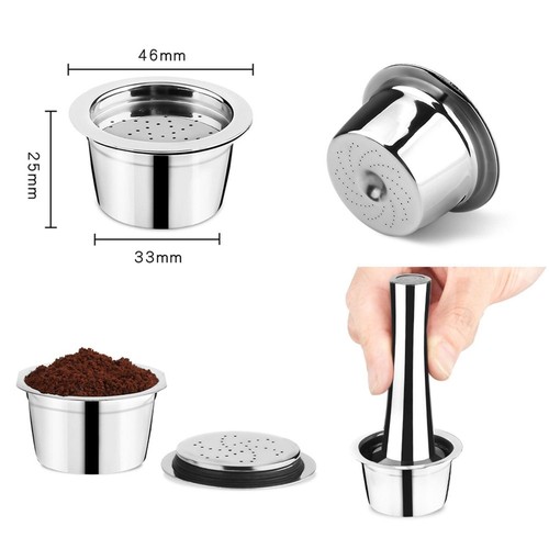 Edelstahl reusable kaffee - edelstahl,