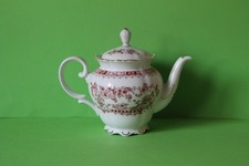 Seltmann Weiden Theresia China Rot Teekanne Kanne 1 Liter