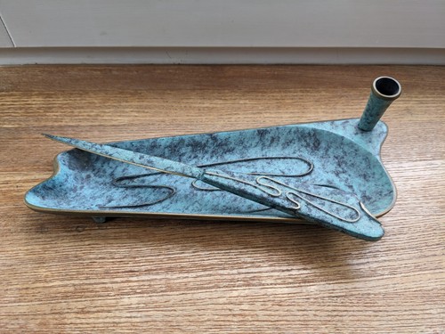 Vintage messing stiftehalter - messing,