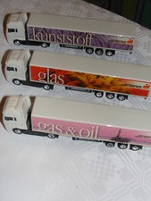 MAN LKW mit Kofferauflieger  3er Set  -  Sammlungsauflösung 