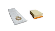 5 Staubsaugerbeutel +1 Filter