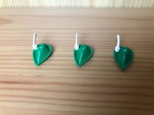 Lego 3x Hut 88489 Forestmen Grün Green 4502a Plume Feather Weiß White Waldläufer