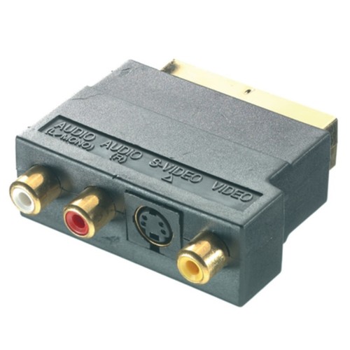 Vivanco scart adapter svhs - svhs, 3x