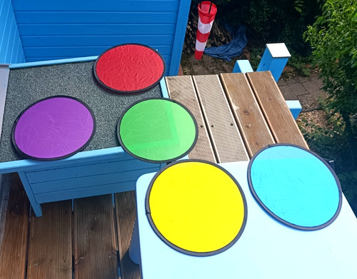 Minkaklecks frisbee - 1x,