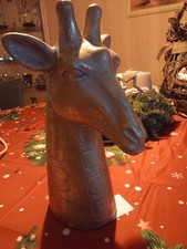 Keramik Giraffenkopf Beu