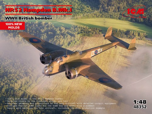 Icm 48352 hp 52 hampden - icm, 1:48