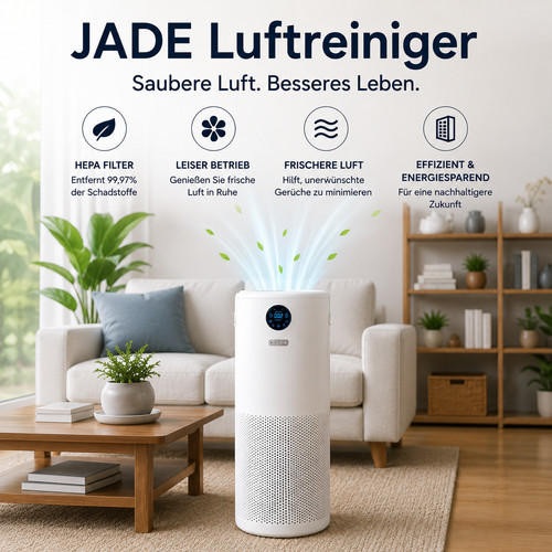 Jade luftreiniger mit hepa - jade,