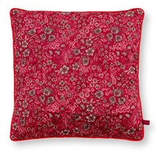 Pip Studio Kissen Quilted Daisy Dreams | rot