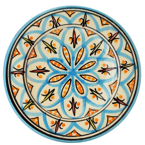 Mediterranischer keramikteller - mediterranischer,