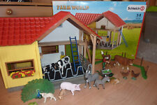 Schleich 42334 Farm World Scheune mit viel Zubehör in OVP