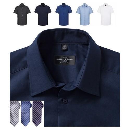 Herren oxford kurzarmhemd - herren,