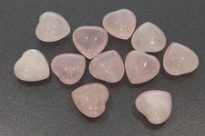  Herz aus Rosenquarz 15x15mm