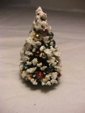 Weihnachtsbäumchen alt 5,5 Puppenstube Christbaum Weihnacht Deko Gablonz Lauscha