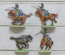 4 Zinnfiguren Preussen