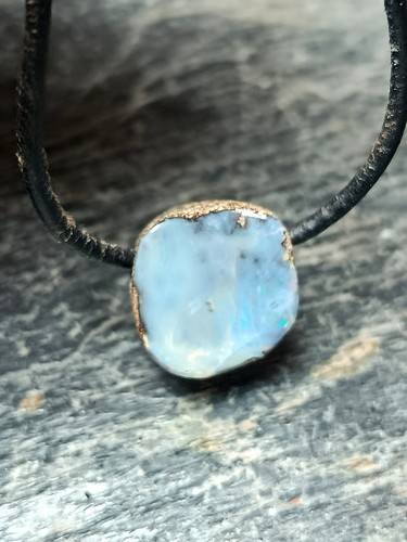 Boulder opal anhänger - boulder,