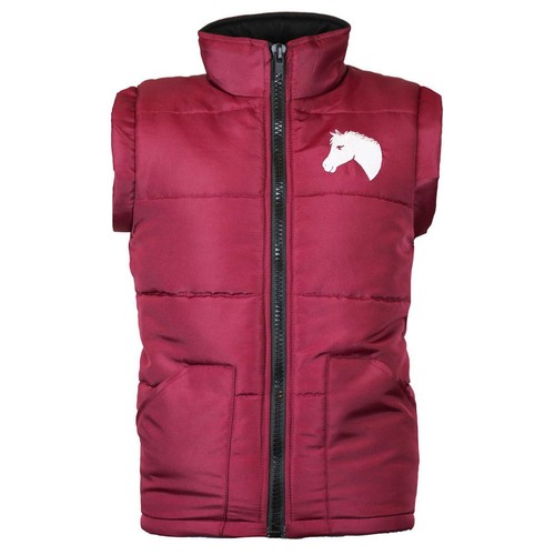 Kinder reitweste mia maroon - kinder,
