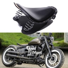 Für Yamaha Dragstar XVS650 Motorrad Leder Solo Sitz Federsattel Grundplatte Kit