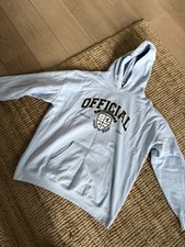 BoohooMAN Hoodie L - hellblau