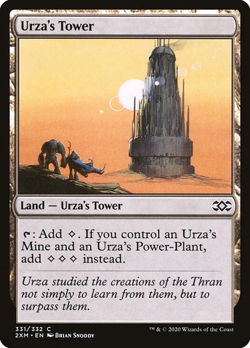Magic mtg urza tower - urza's,