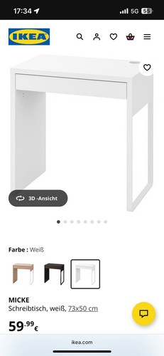 Ikea micke schreibtisch - micke,