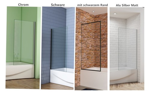 Badewannenfaltwand