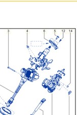 Lenksäule RENAULT ZOE (BFM) 488106045R 5AQ (605) - C111916