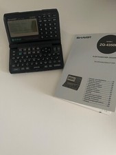 Sharp ZQ-4350M 64KB Pocket Computer Organizer