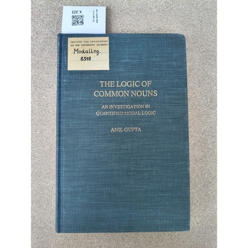 The logic common nouns - logic, of