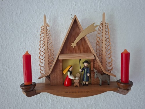 Christi geburt als wandbild - "christi,