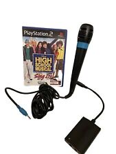 SingStar PS2 PlayStation Mikrofon High School Musical USB Adapter Bundle