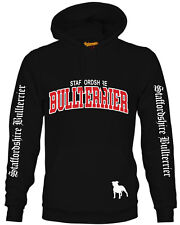 STAFFORDSHIRE BULLTERRIER - EXTREME Staffy Staff Kapuze Sweatshirt Siviwonder