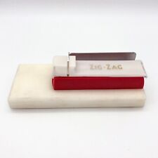 ZIG-ZAG Stopfmaschine Zigaretten-Stopfmaschine mit Steinplatte Vintage Weiß #A5