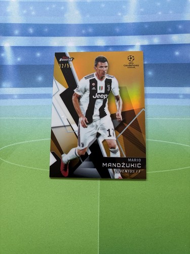 2018 topps finest - 2018-19, mario