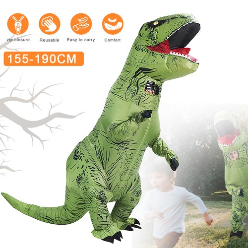 Aufblasbares kostüm dino - kostüm,