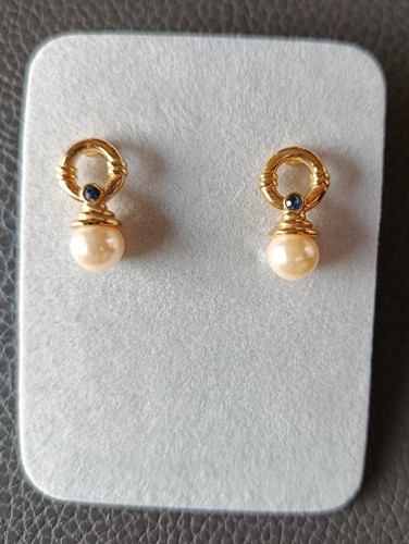 Ohrstecker cabouchon perle - ohrstecker,