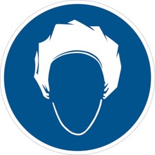 Gebotszeichen, Kopfhaube