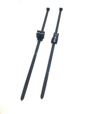 20 Stück Hellermann Tyton Befestigungsbinder mit Kantenclip Ø4.0-45.0mm