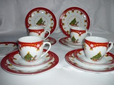 Kaffeeservice Weihnachten van Well Weihnachtszauber