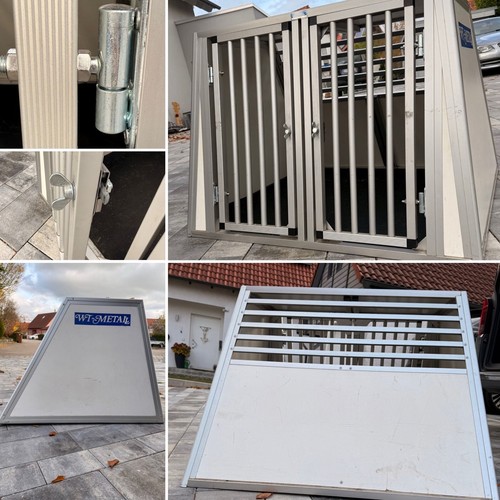 Metall hundebox aluminium - hundebox,