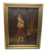 Antique Oil Painting After