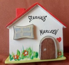 Spardose Pilzhaus zum